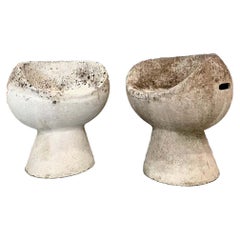 Vintage Willy Guhl Pod Chairs, a Pair