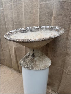 Vintage Willy Guhl Swiss Fiber Cement Tilt Planter - Mid-Century Modern