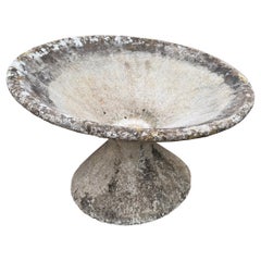 Vintage Willy Guhl Swiss Fiber Cement Tilt Planter - Mid-Century Modern