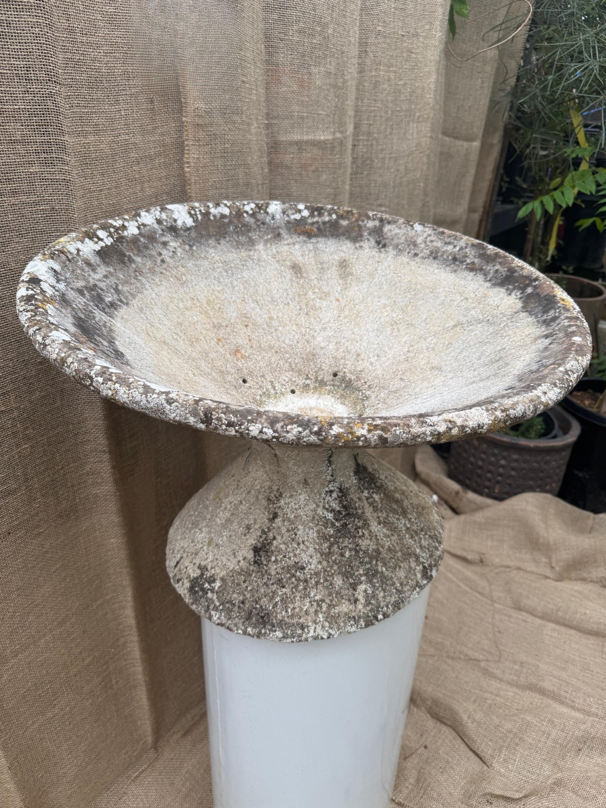 Fioriera d'epoca in fibra di cemento Willy Guhl - metà secolo moderno in vendita