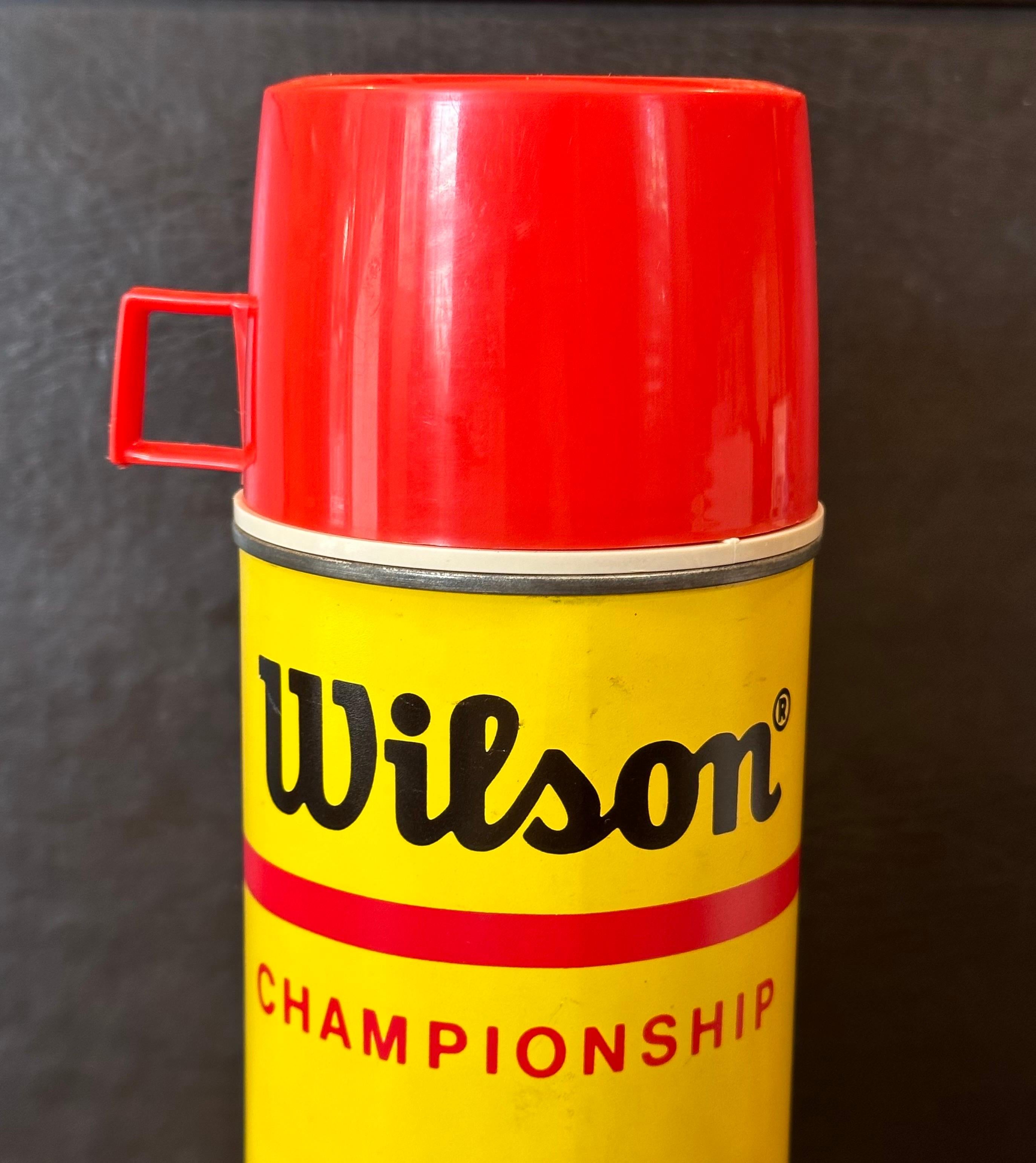 20th Century Vintage Wilson Tennis Balls Can Thermos For Sale