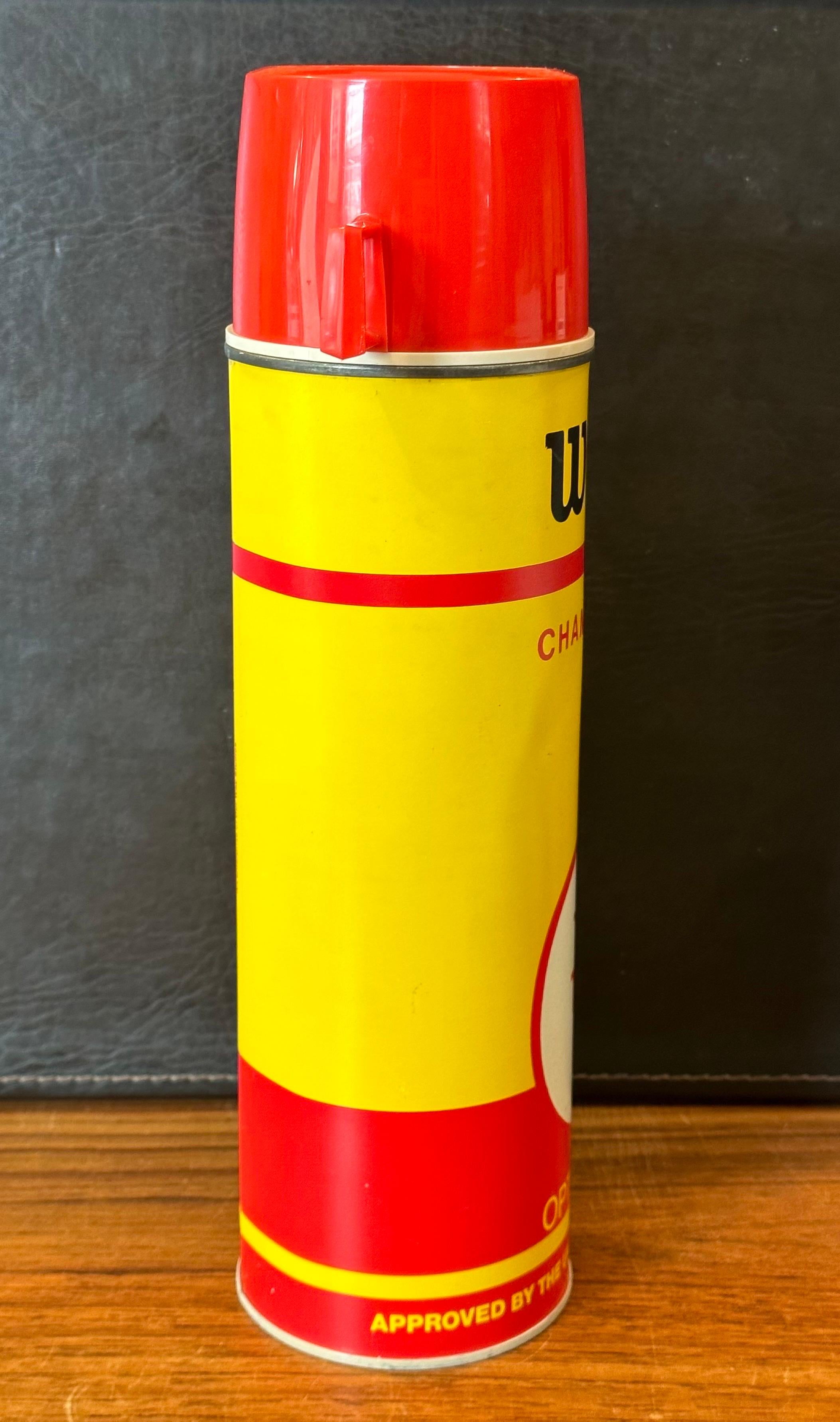 Termo de lata de pelotas de tenis Wilson vintage en venta 1