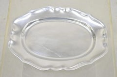 Vintage Wilton Mount Joy, PA – versilbertes Tablett aus Aluminiumguss, 14"