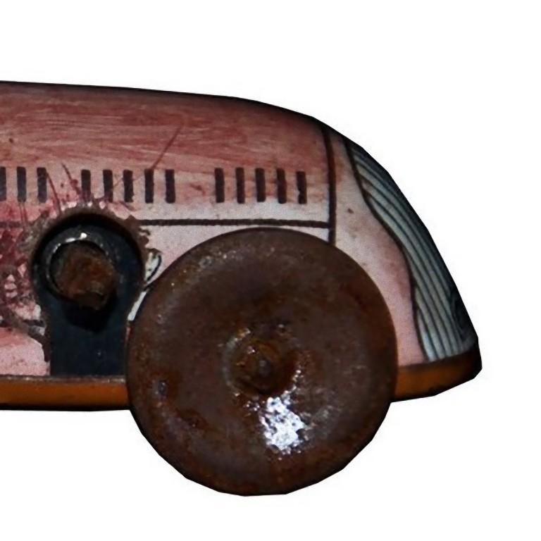 Vintage Wind Up Small Car Toy, Made in Germany, 1950er Jahre im Zustand „Gut“ im Angebot in Roma, IT