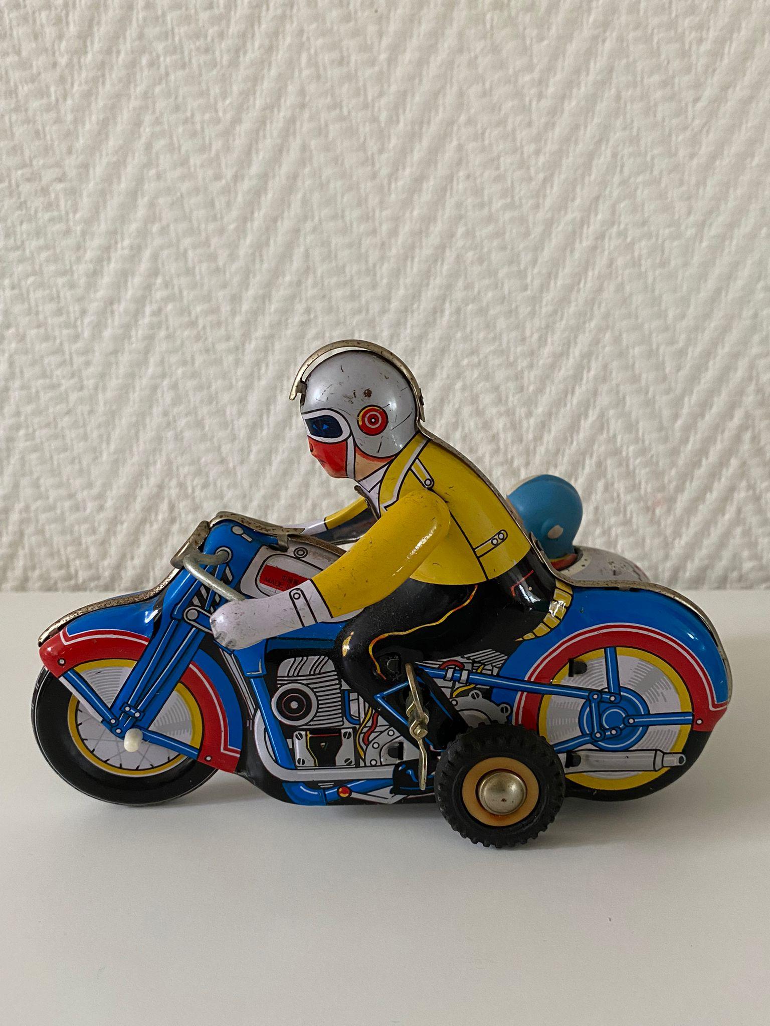 vintage tin toy motorcycles