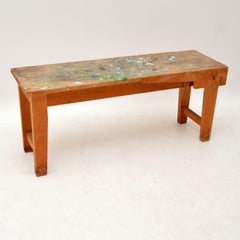 Vintage Winsor & Newton Staffelei / Plattform Bank