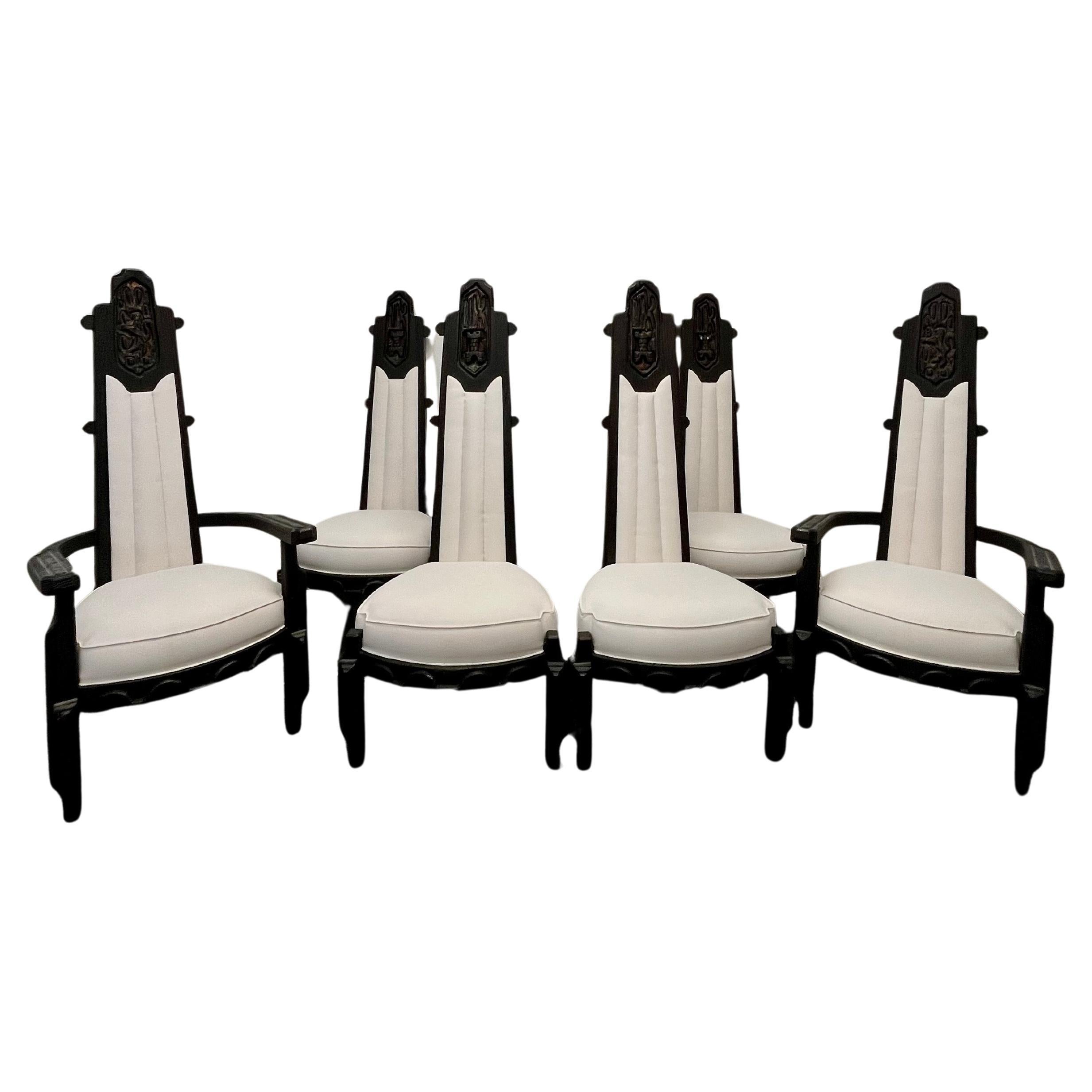 Sillas de comedor vintage estilo Witco Willian Westenhaver