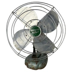 Vintage Wizard Husky Industrial Oscillating Fan