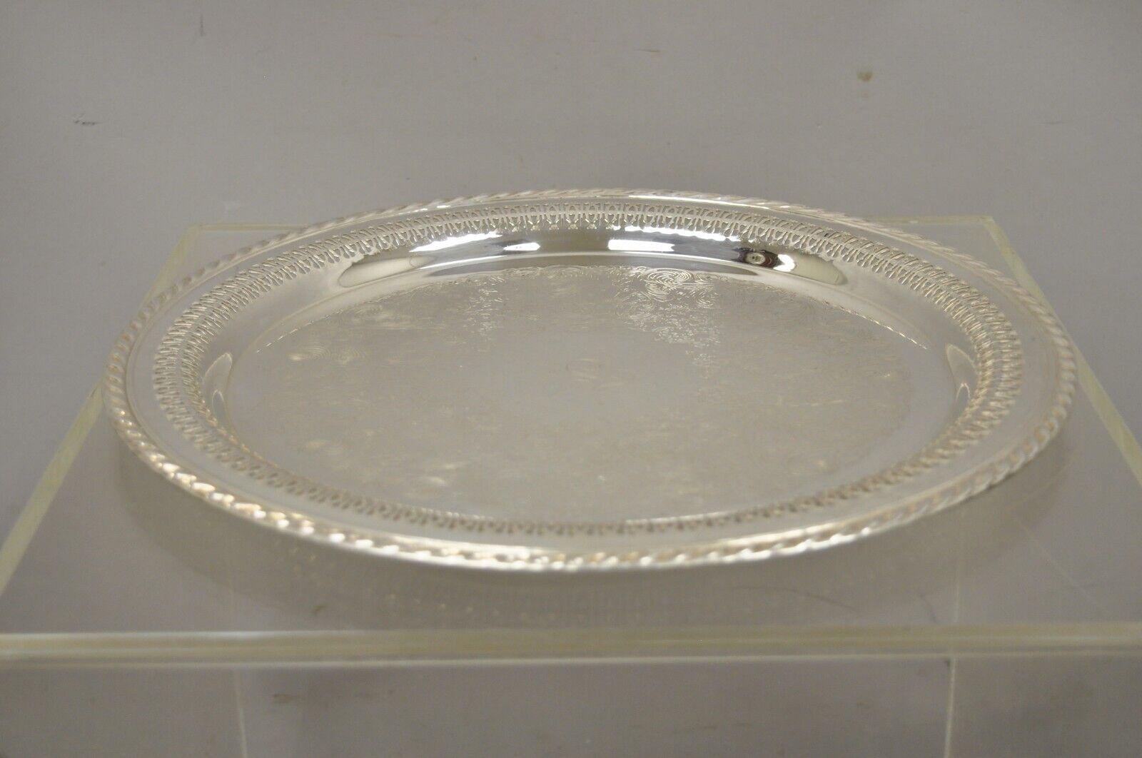 Vintage WM Rogers Regency style silver plated 15