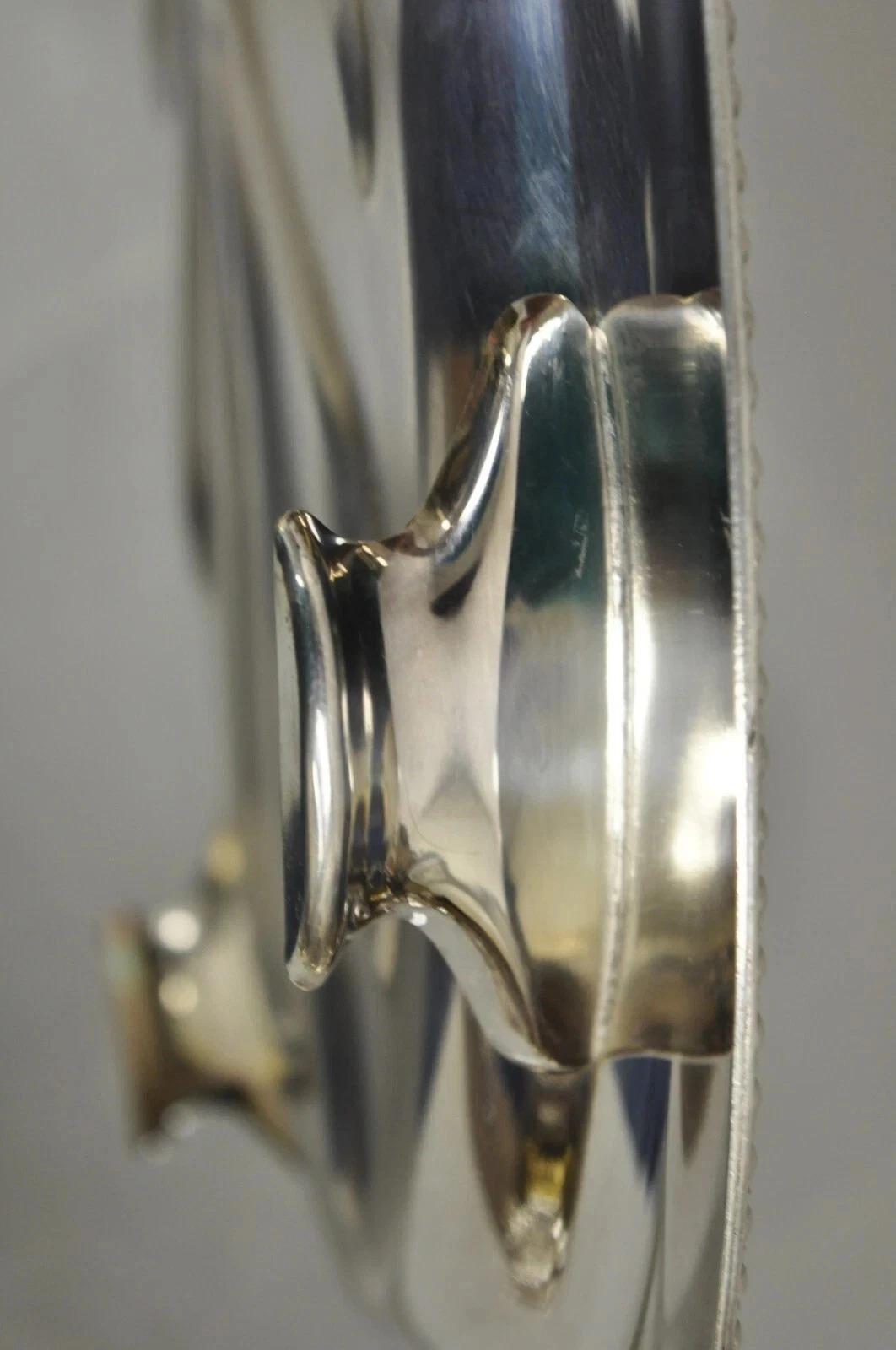Vintage WM Rogers Regency Style Silver Plated 18