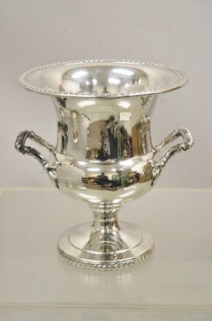 Vintage WM Rogers Regency Style Silver Plated Champagne Chiller Wince Ice Bucket
