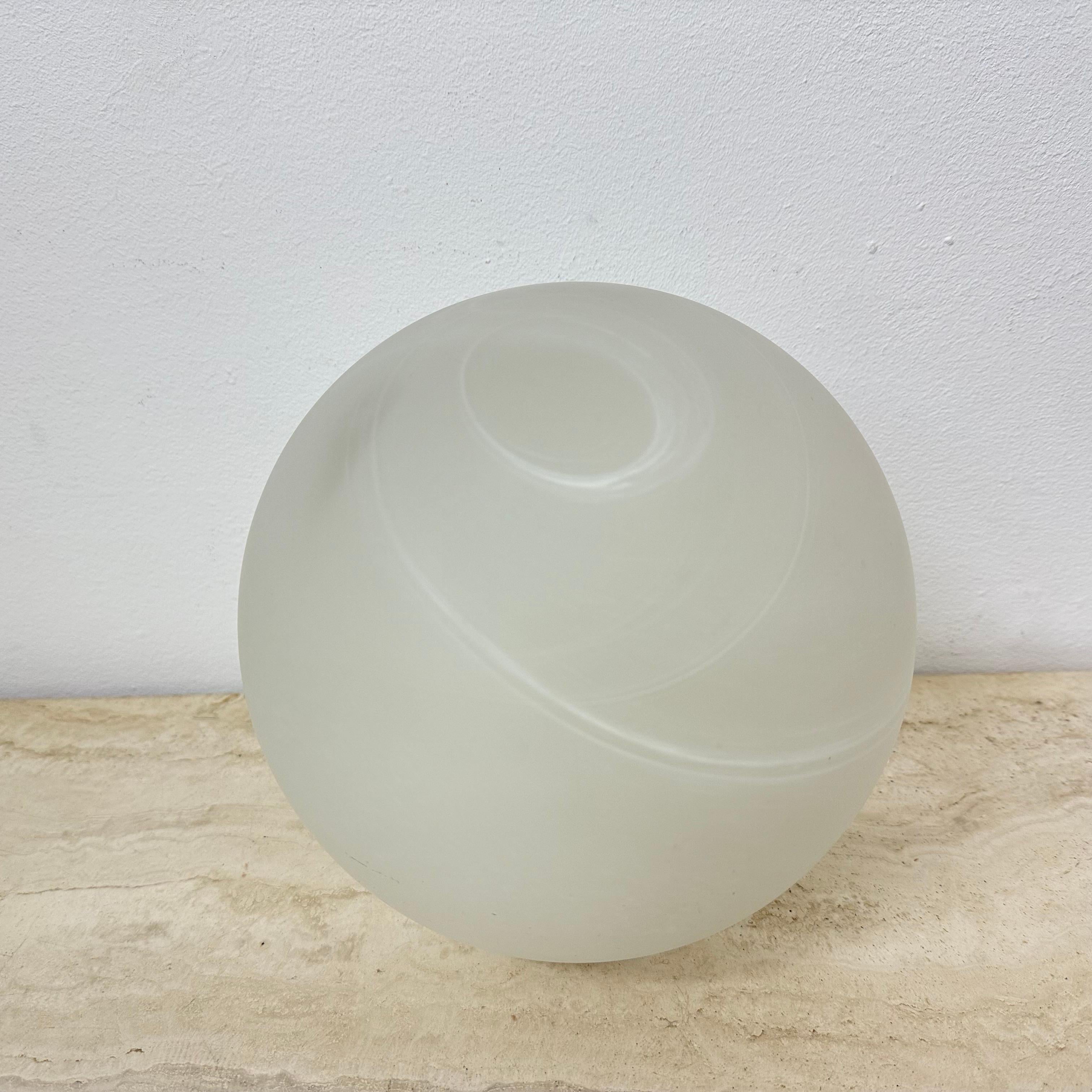 Lampe de table vintage Wofi en verre illuminé Mars en vente 7