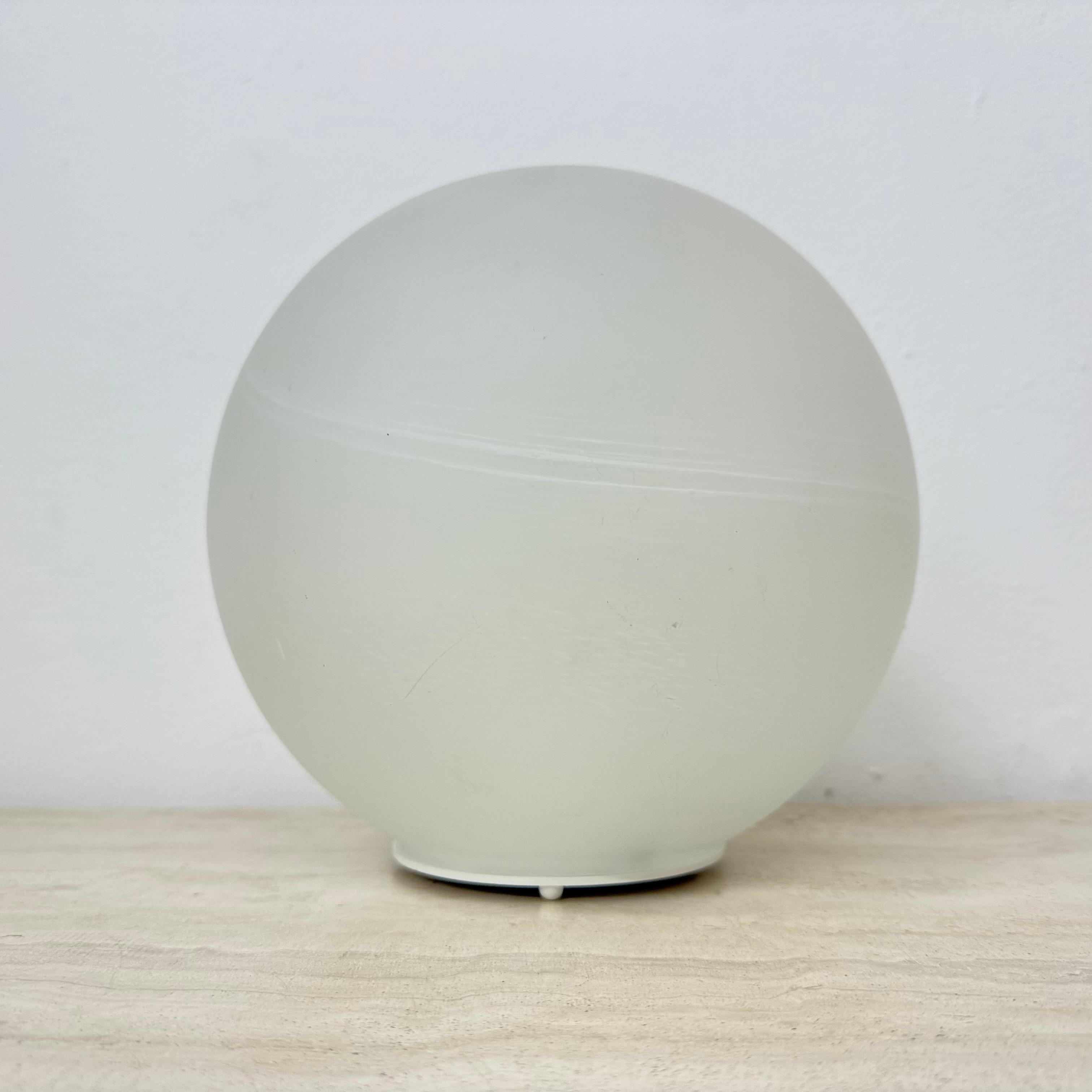 Lampe de table vintage Wofi en verre illuminé Mars en vente 10
