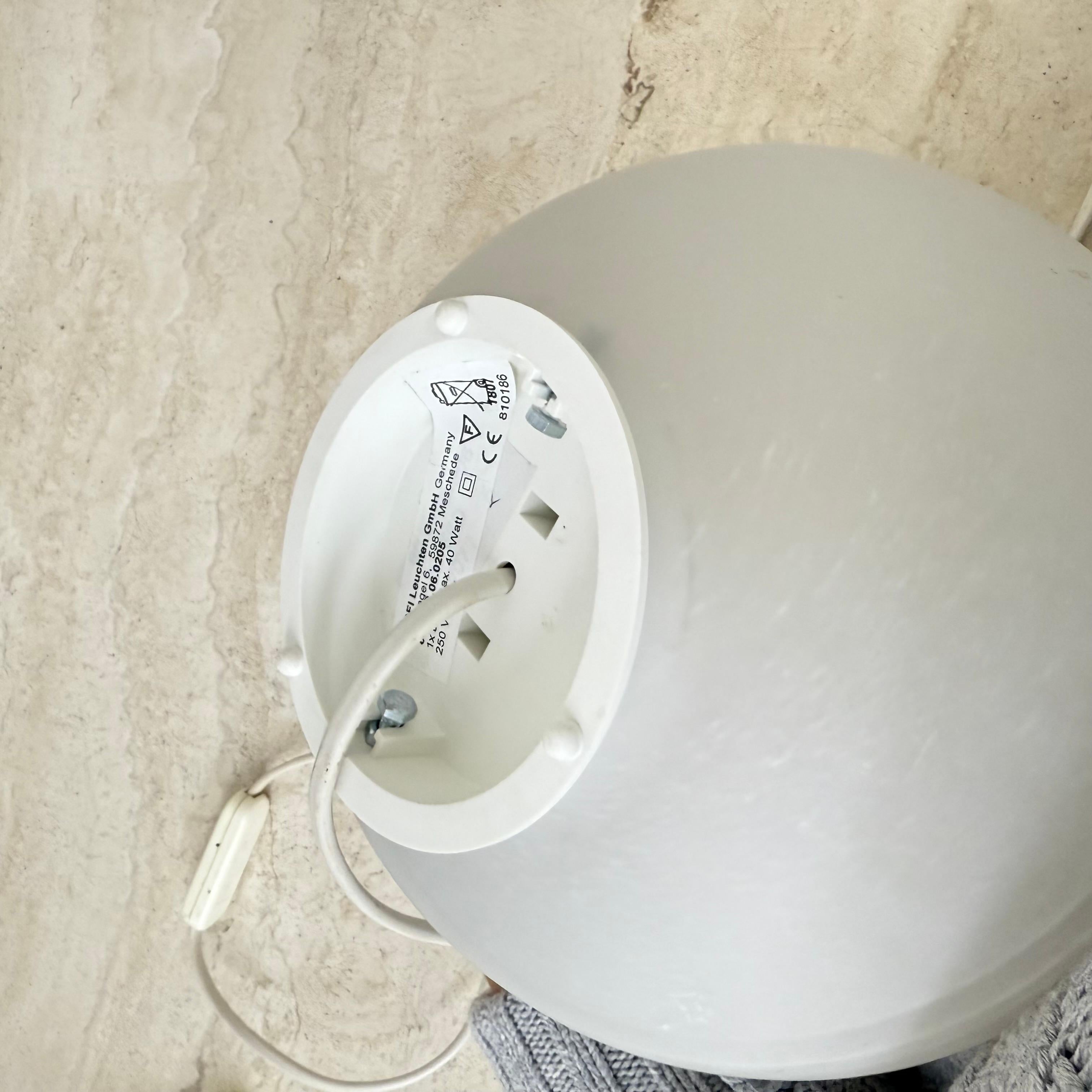 Lampe de table vintage Wofi en verre illuminé Mars en vente 13