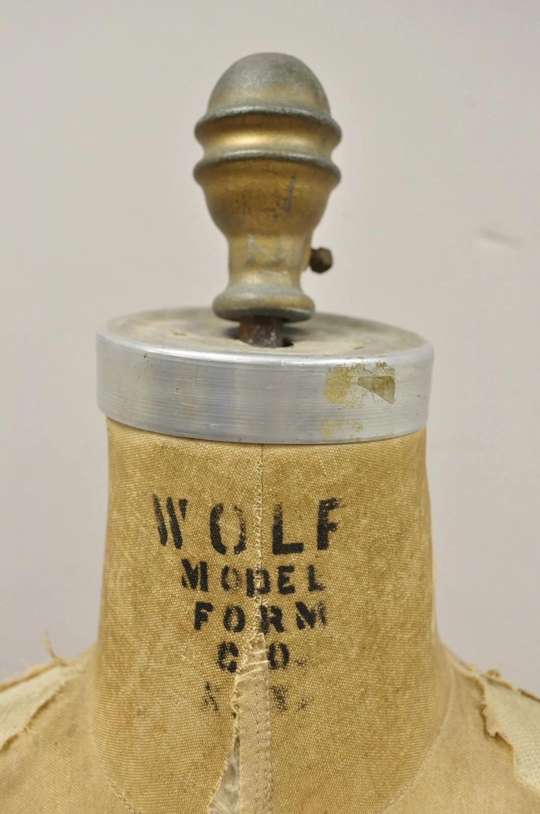 Sconosciuto Vintage WOLFS Model Model 1980 Taglia 8 Manichino da Abito in vendita