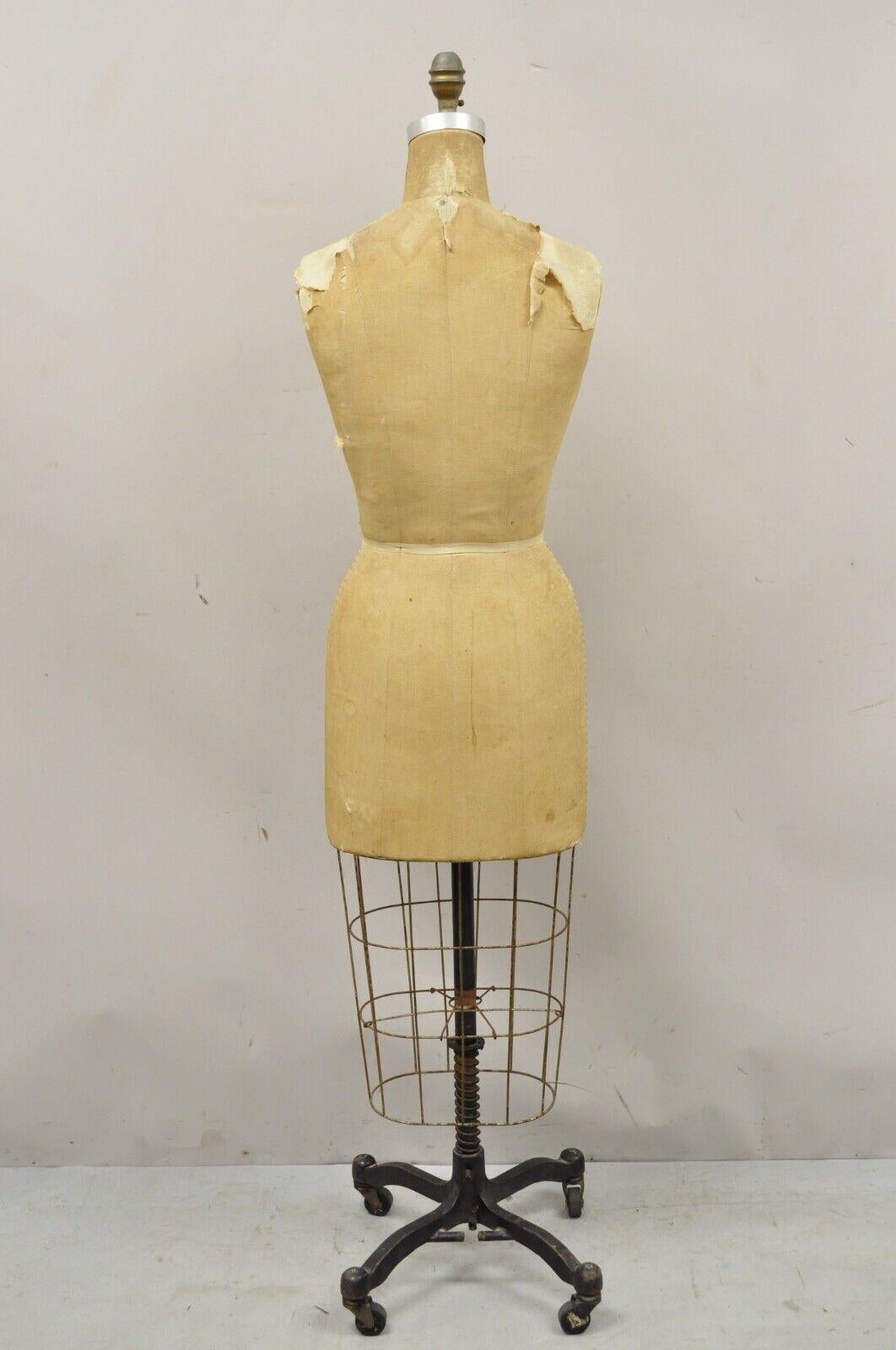 Maniquí Vintage Wolf Model Form Model 1980 Dress Form en venta 3