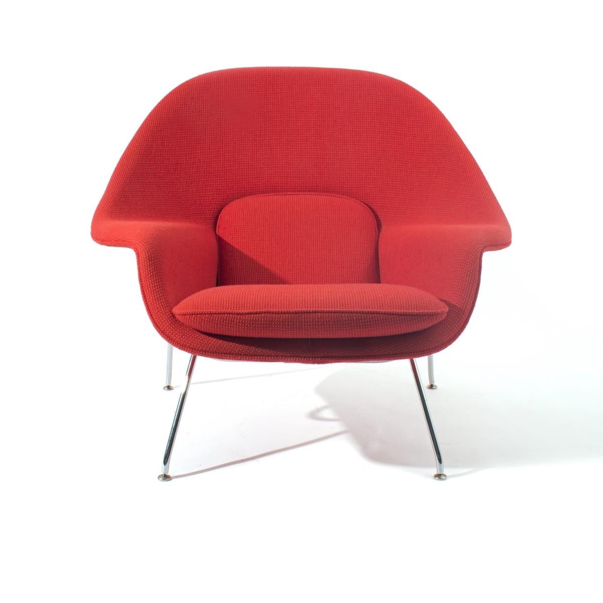 A Womb chair by Eero Saarinen for Knoll in 