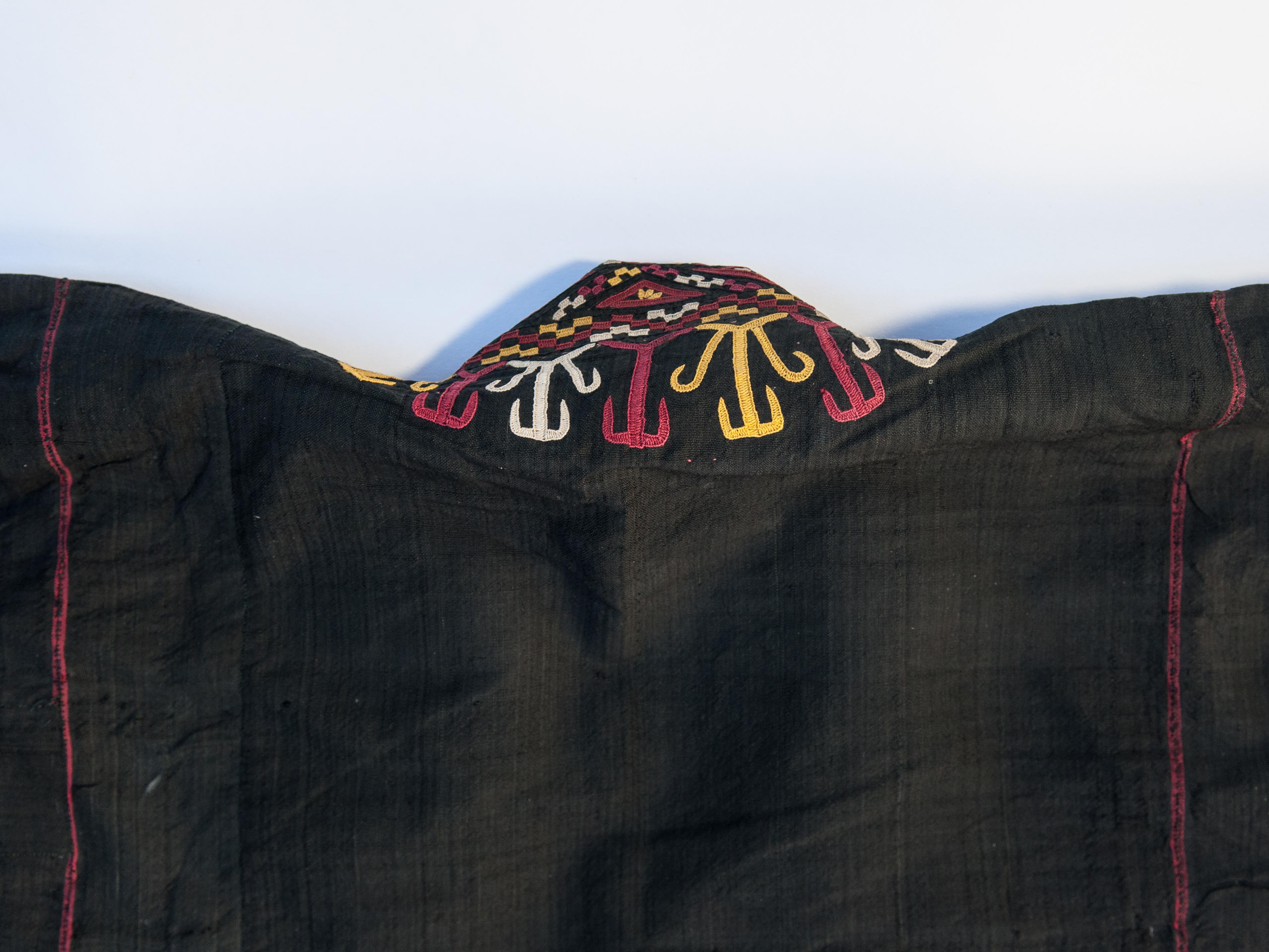 Vintage Women's Cloak / Jacket, Chyrpy, Tekke Turkman, Mid-Late 20th Century 5