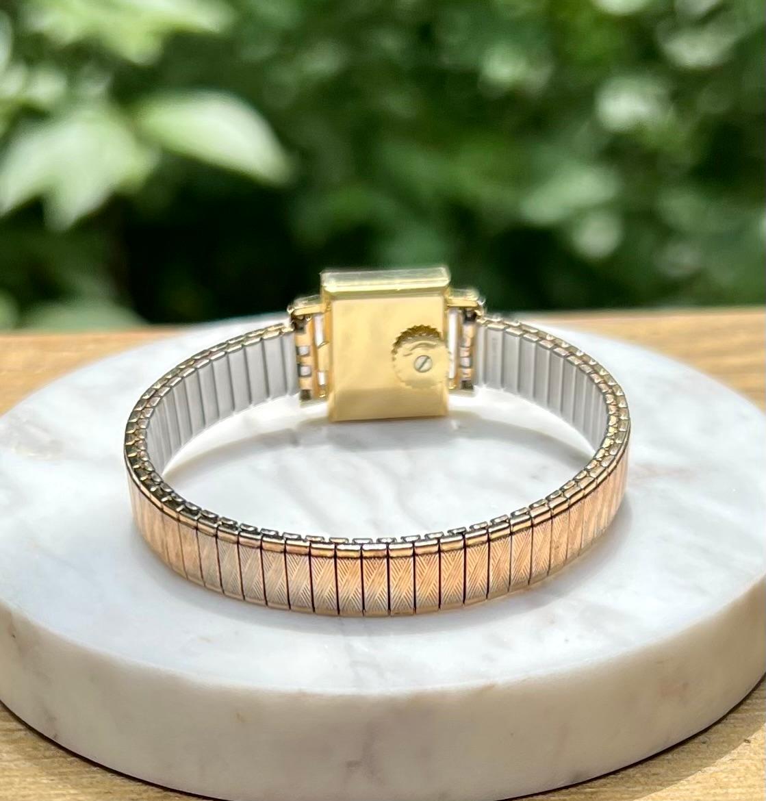 vintage movado tank watch