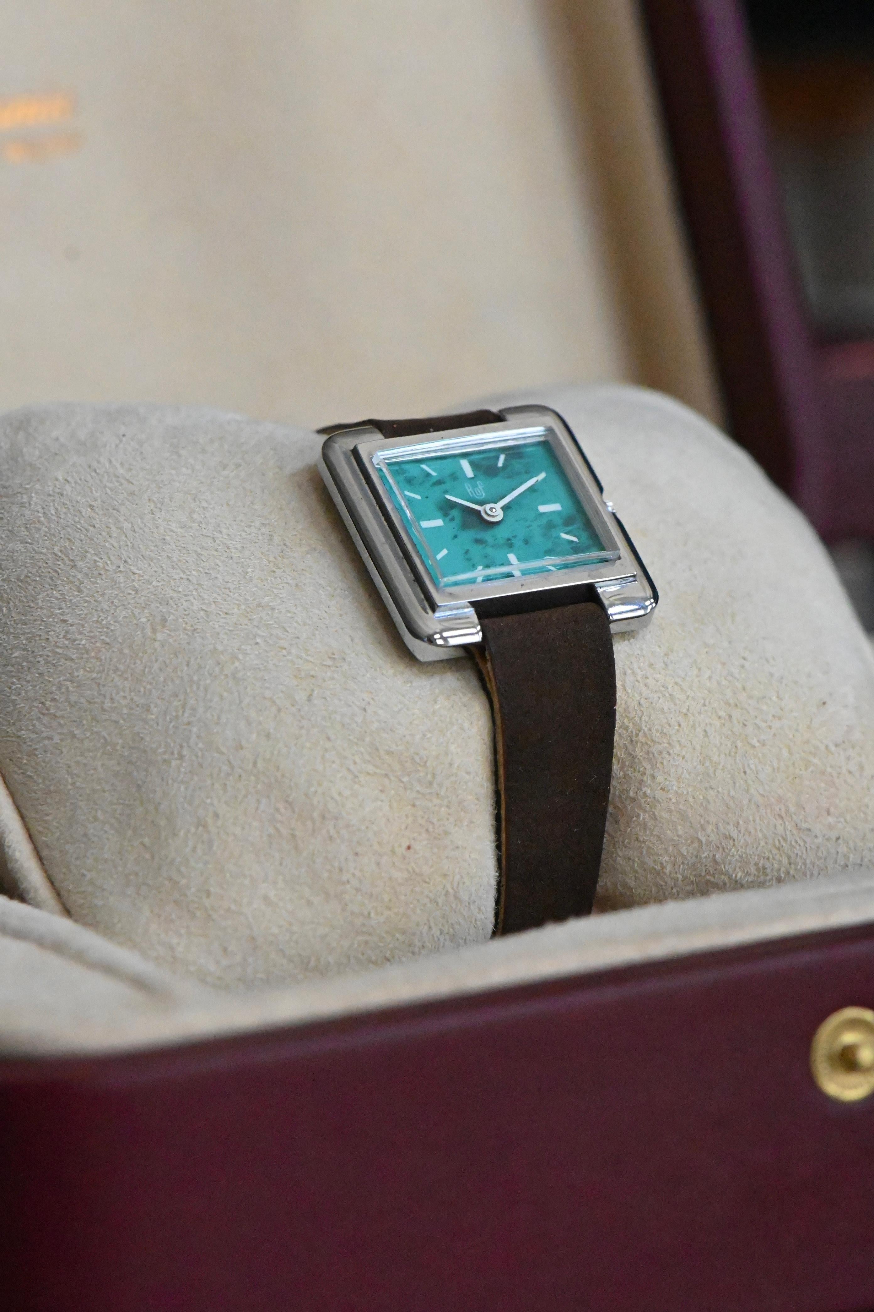 Montre vintage pour femme signée Rof Unisexe en vente