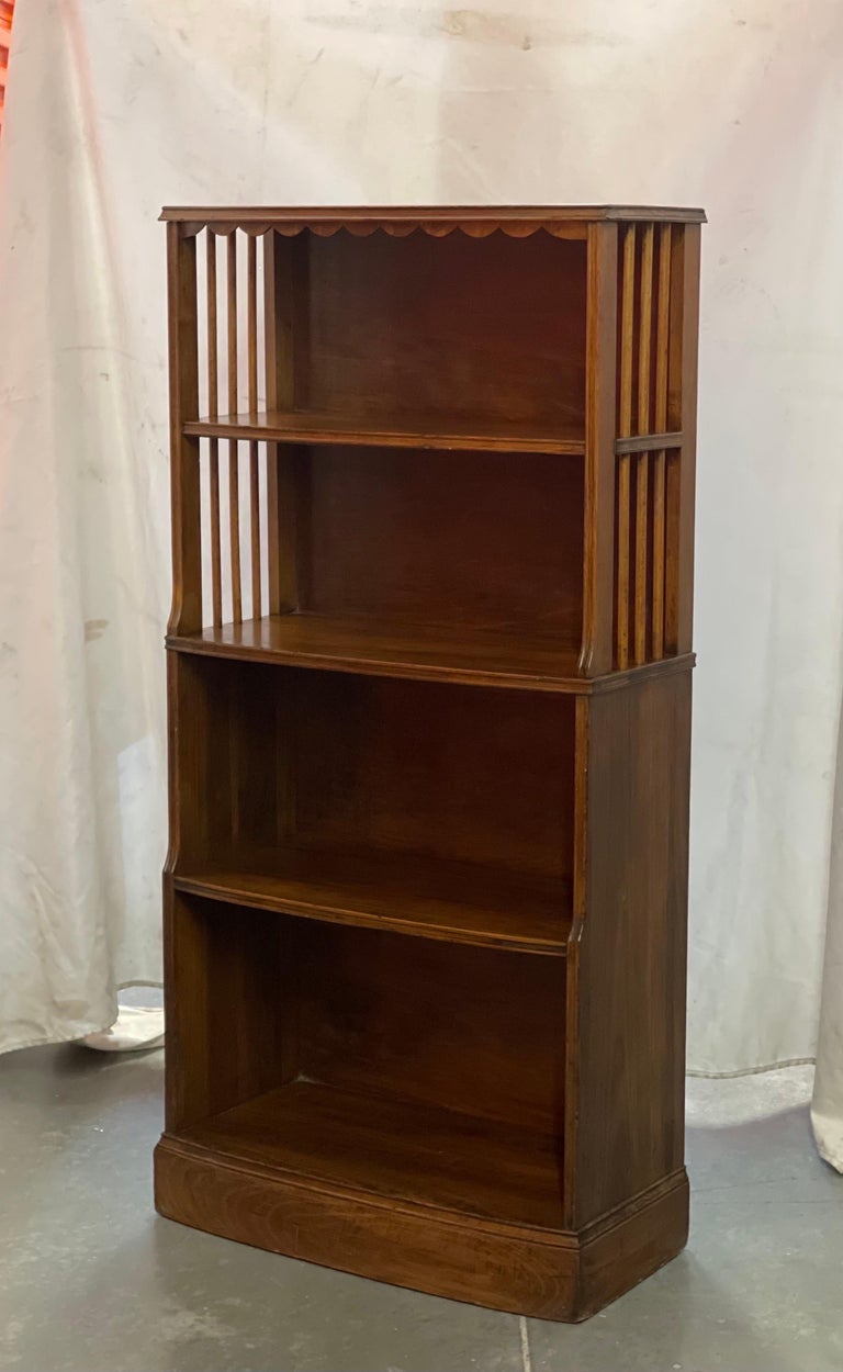 Vintage Wood Book Case For Sale at 1stDibs