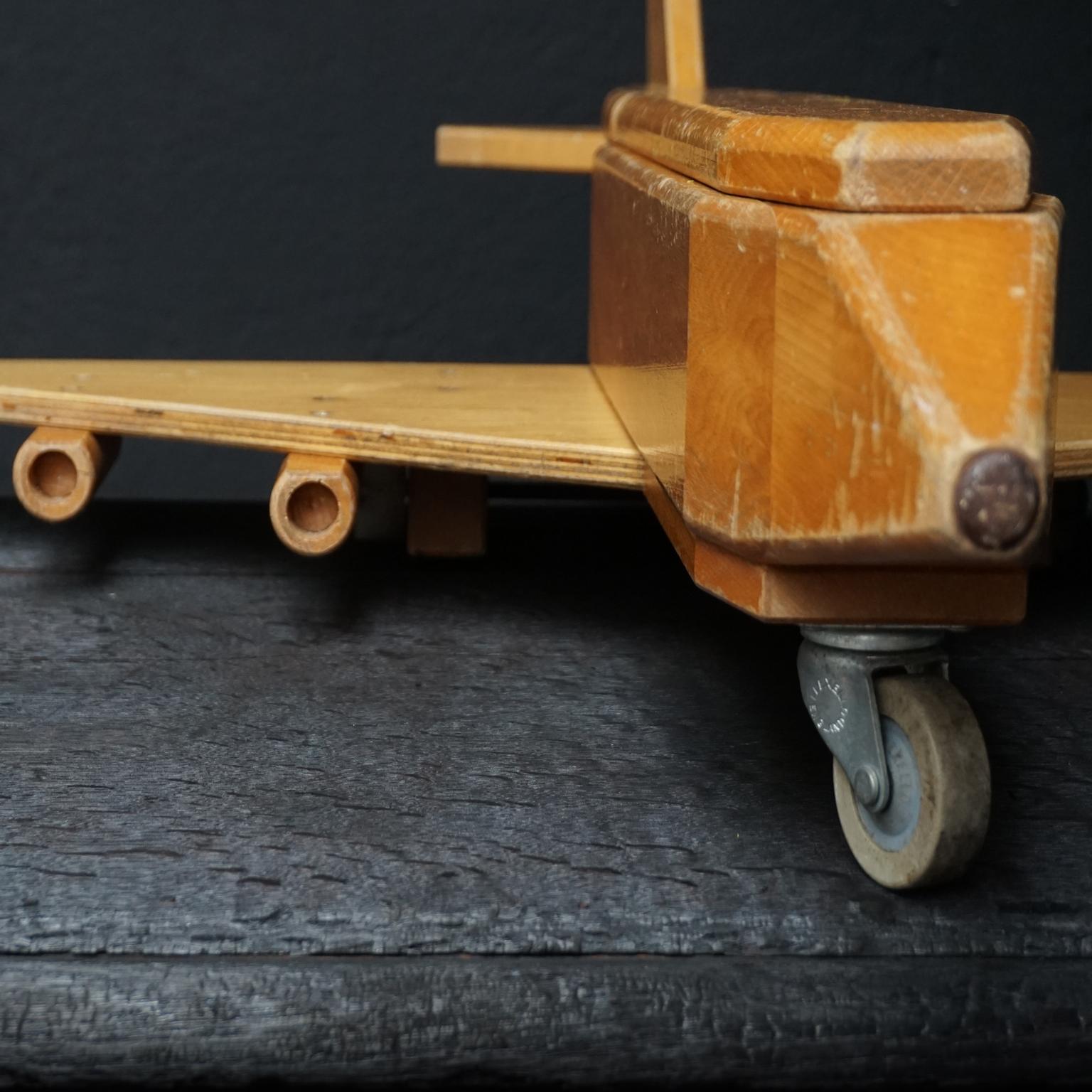 Vintage Wood Cargo Toy Airplane Community Playthings Robertsbridge Sussex 4