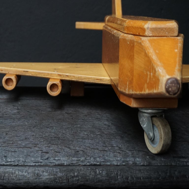 Vintage Wood Cargo Toy Airplane Community Playthings Robertsbridge Sussex For Sale 7