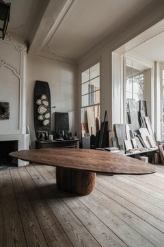 Vintage Wood Dining Table by Atelier Benoit Viaene