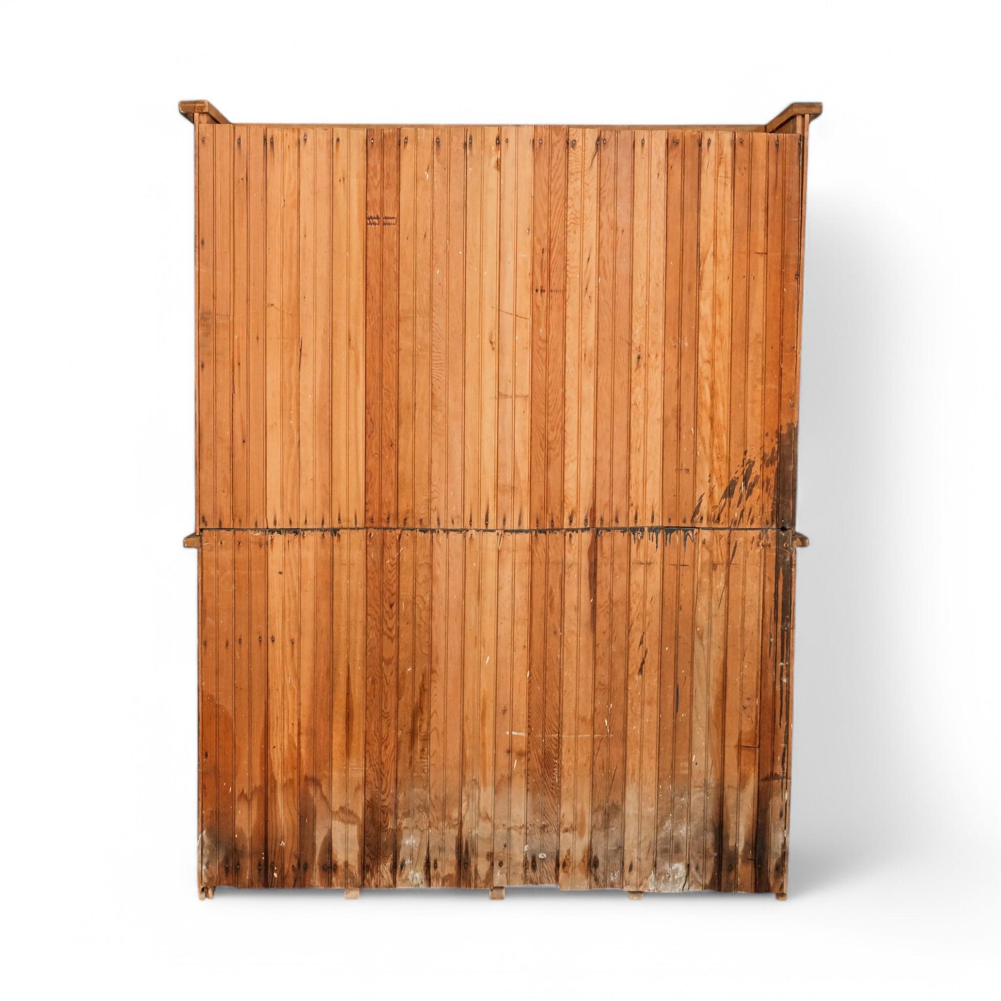 Vintage Wood Hutch In Good Condition In Los Angeles, CA