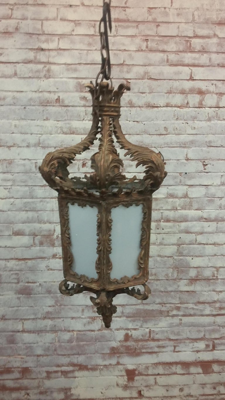 Vintage Wood Light Fixture For Sale at 1stdibs