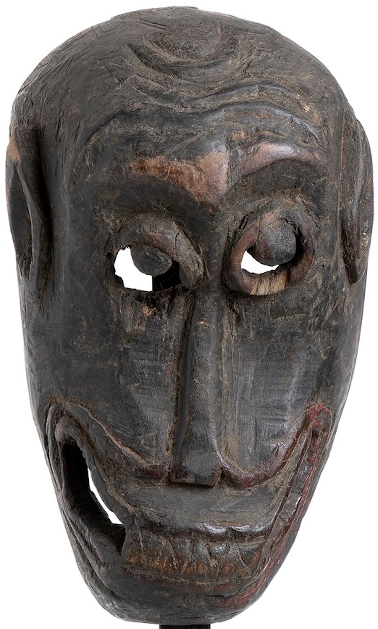 nepali wooden mask