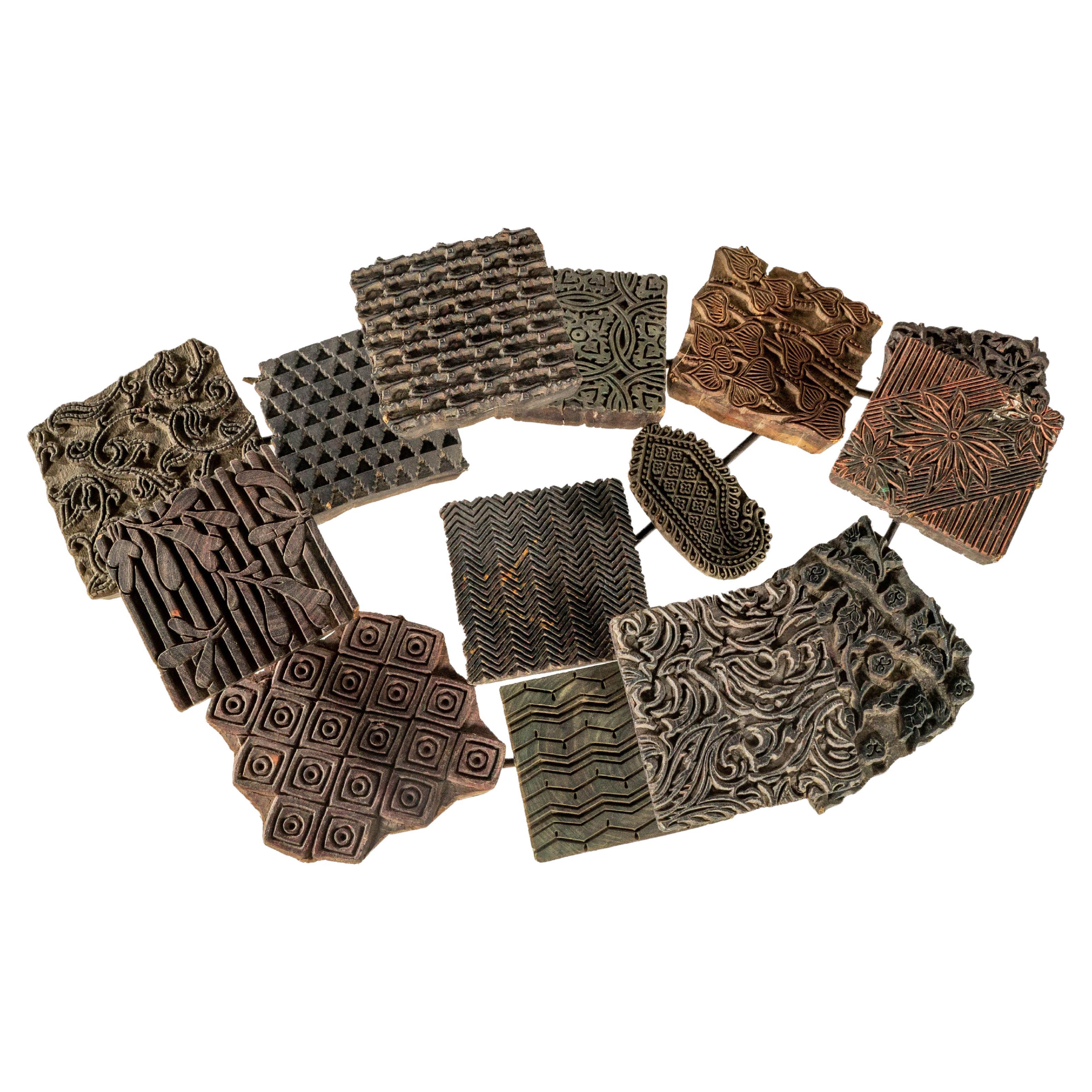 A Vintage Letterpress Printing Block Wall Sculpture at 1stDibs