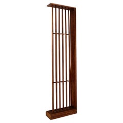 Vintage wood room divider - 1960s