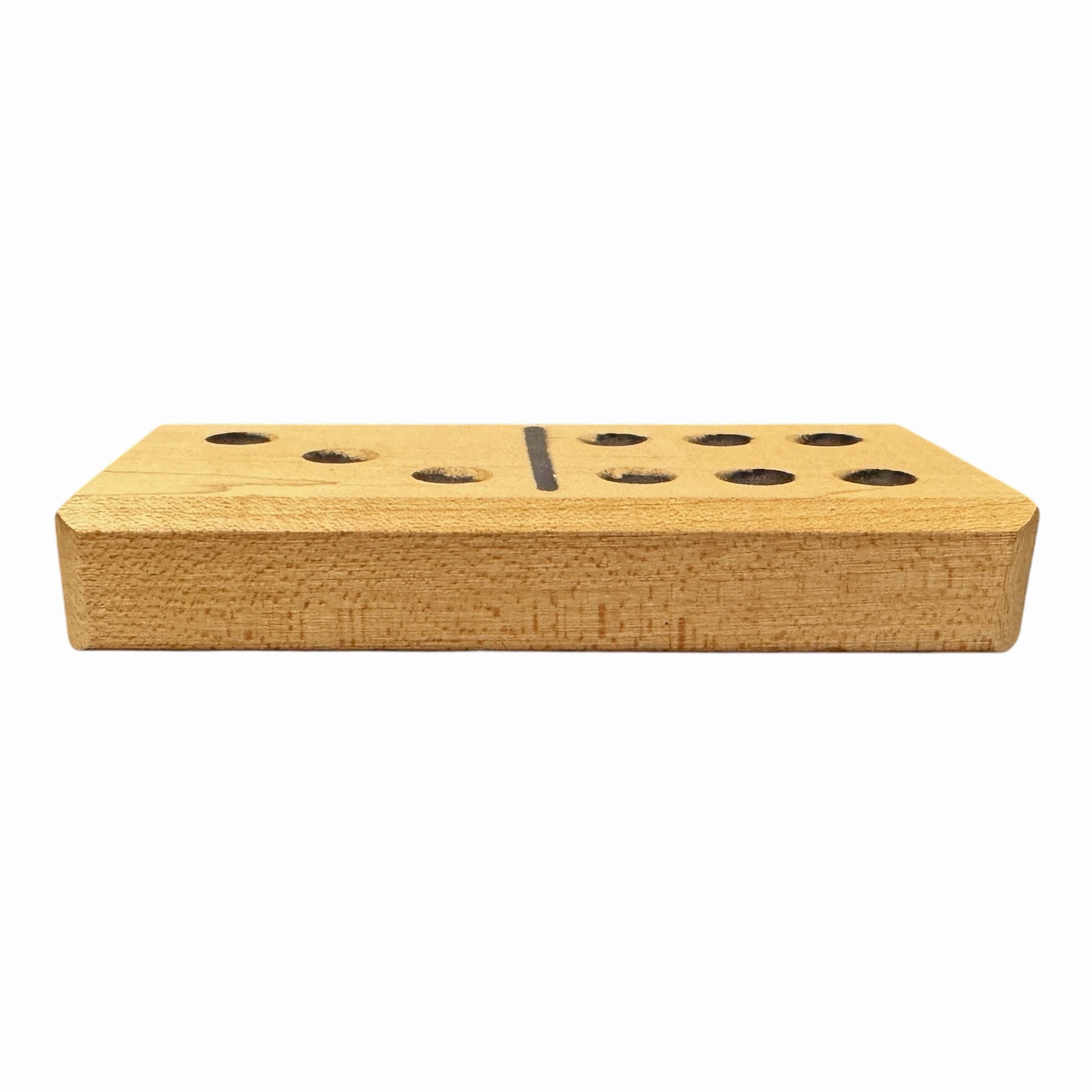 Set di domino in legno vintage in vendita 4