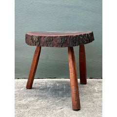 Mesa Auxiliar de Madera Vintage
