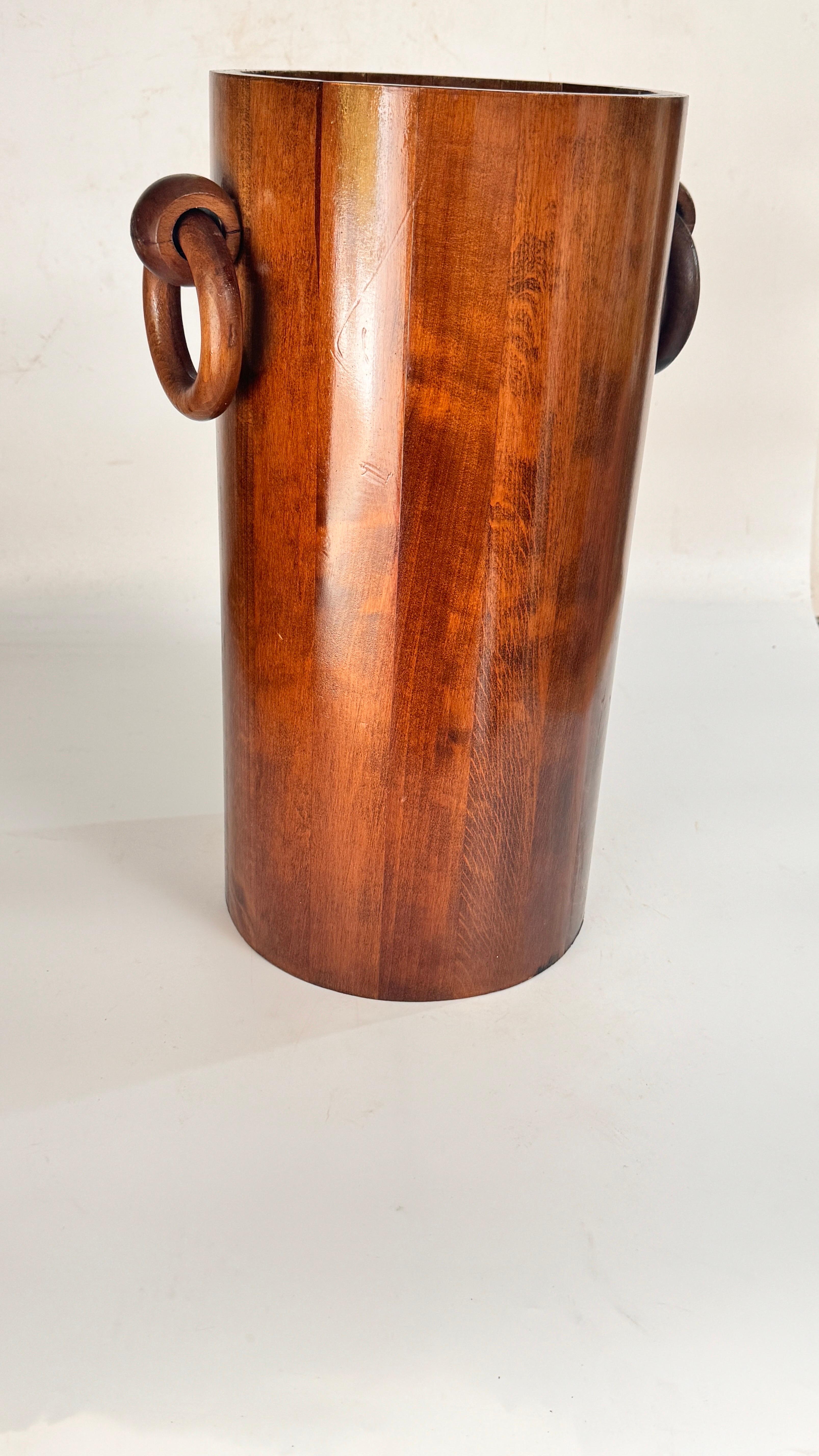 Stand /Porte-parapluie Vintage en Wood Wood 1