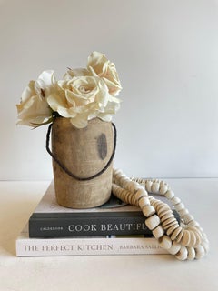 Vintage Wood Vessel or Vase