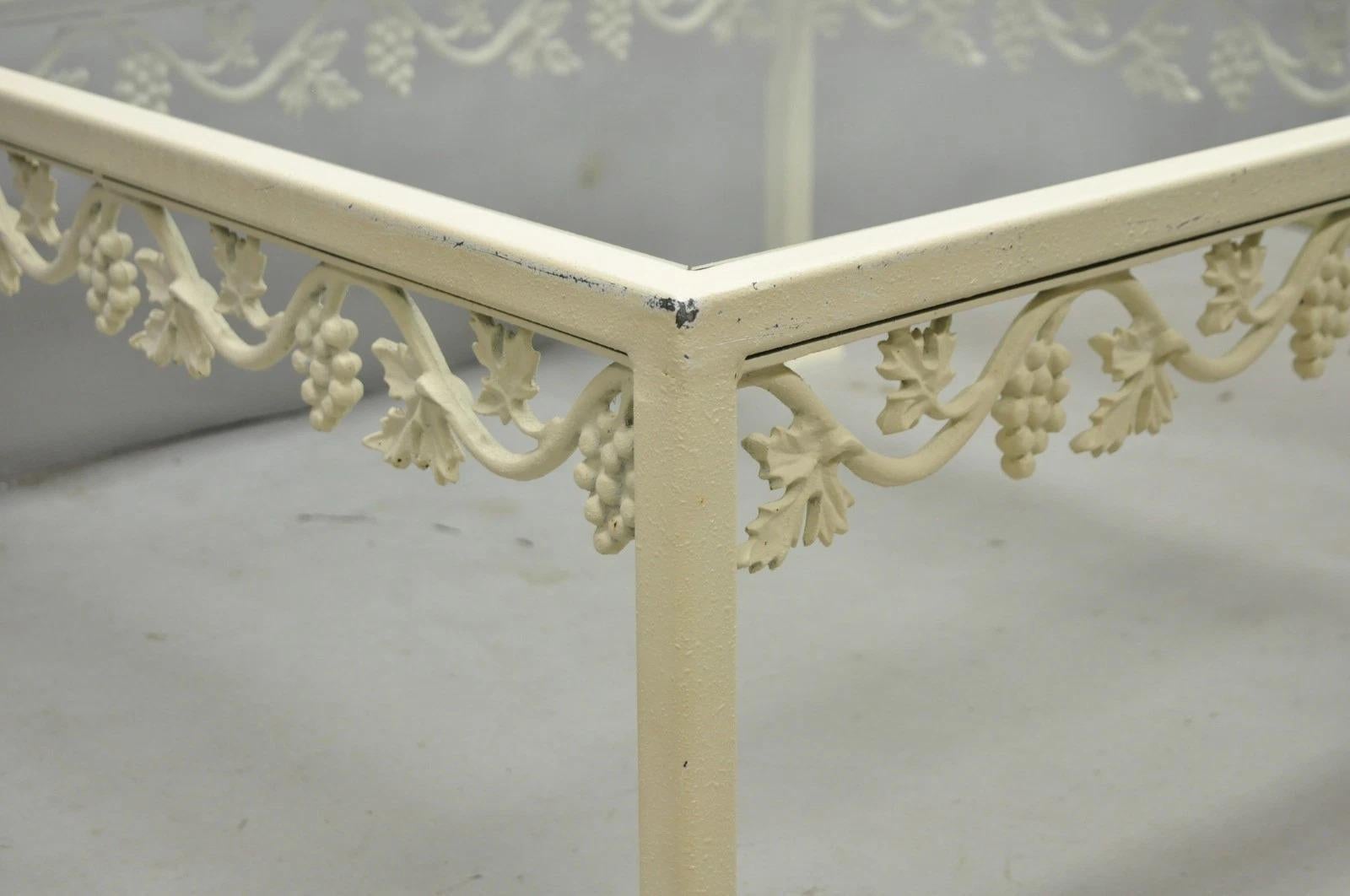 Verre Table basse carrée en verre 