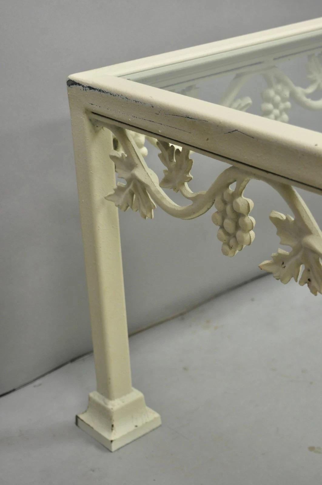 Table basse carrée en verre 