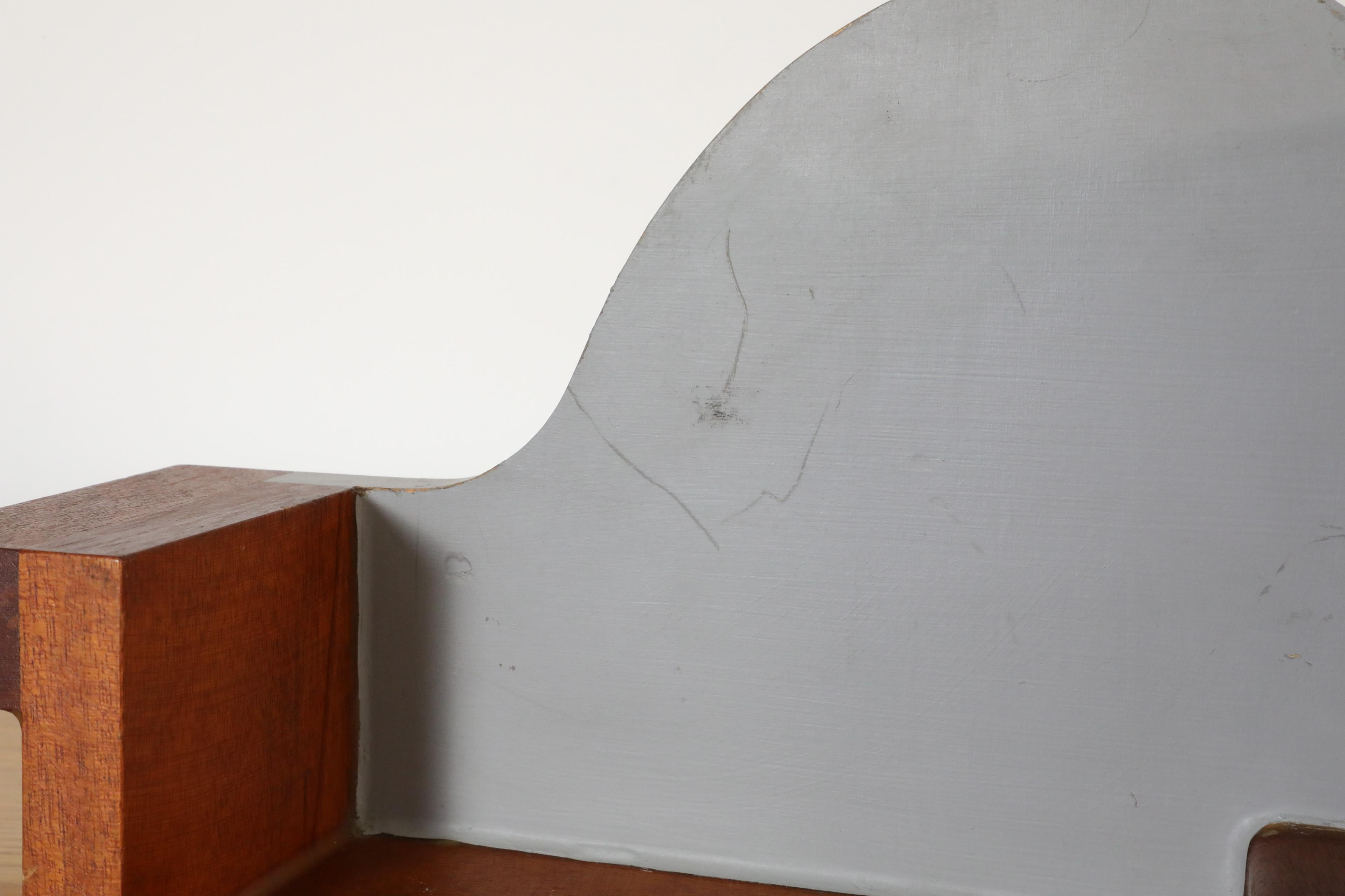 Molde o Escultura o Estantería de Madera de Avión de Época 4