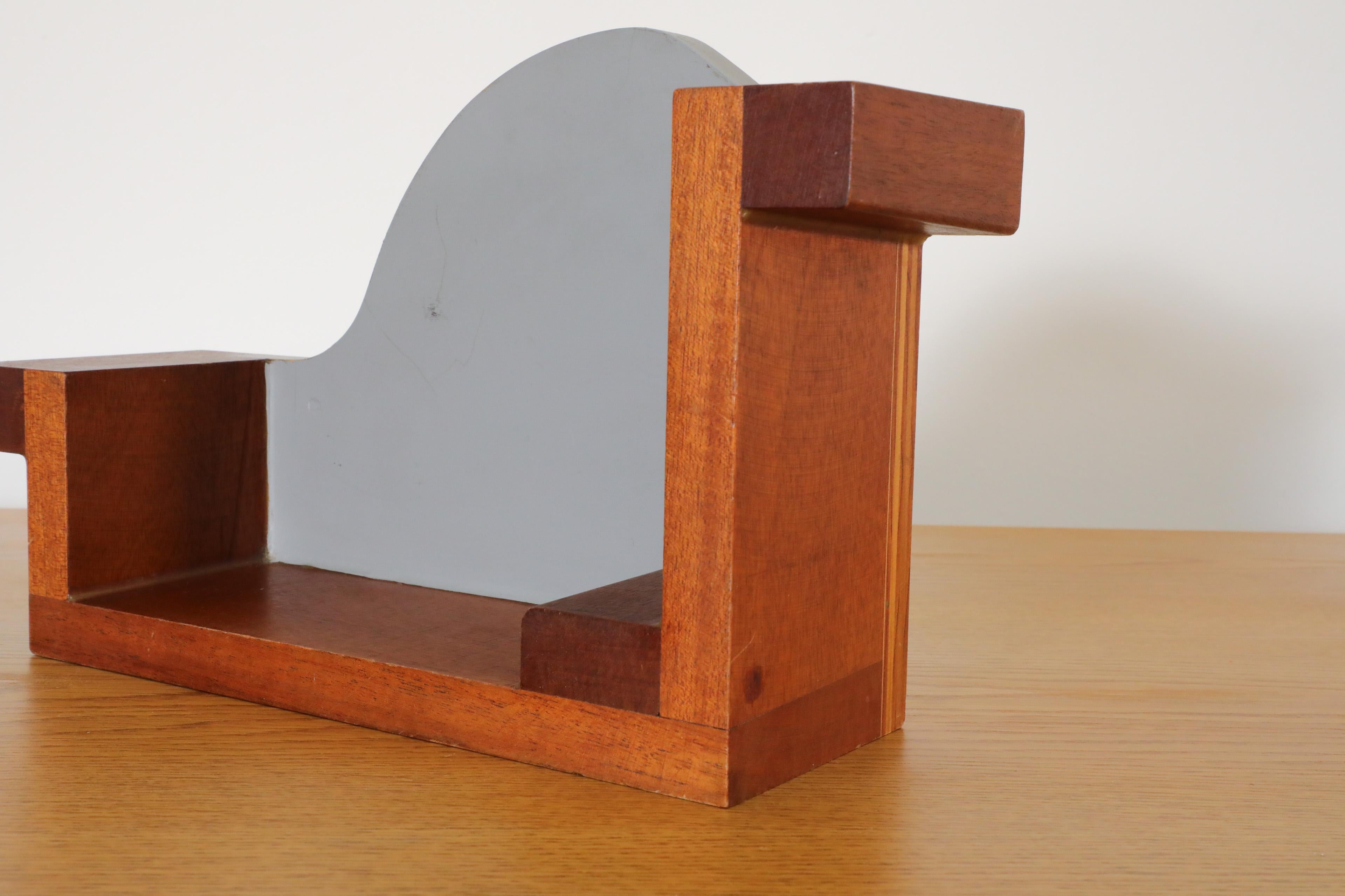 Molde o Escultura o Estantería de Madera de Avión de Época 5