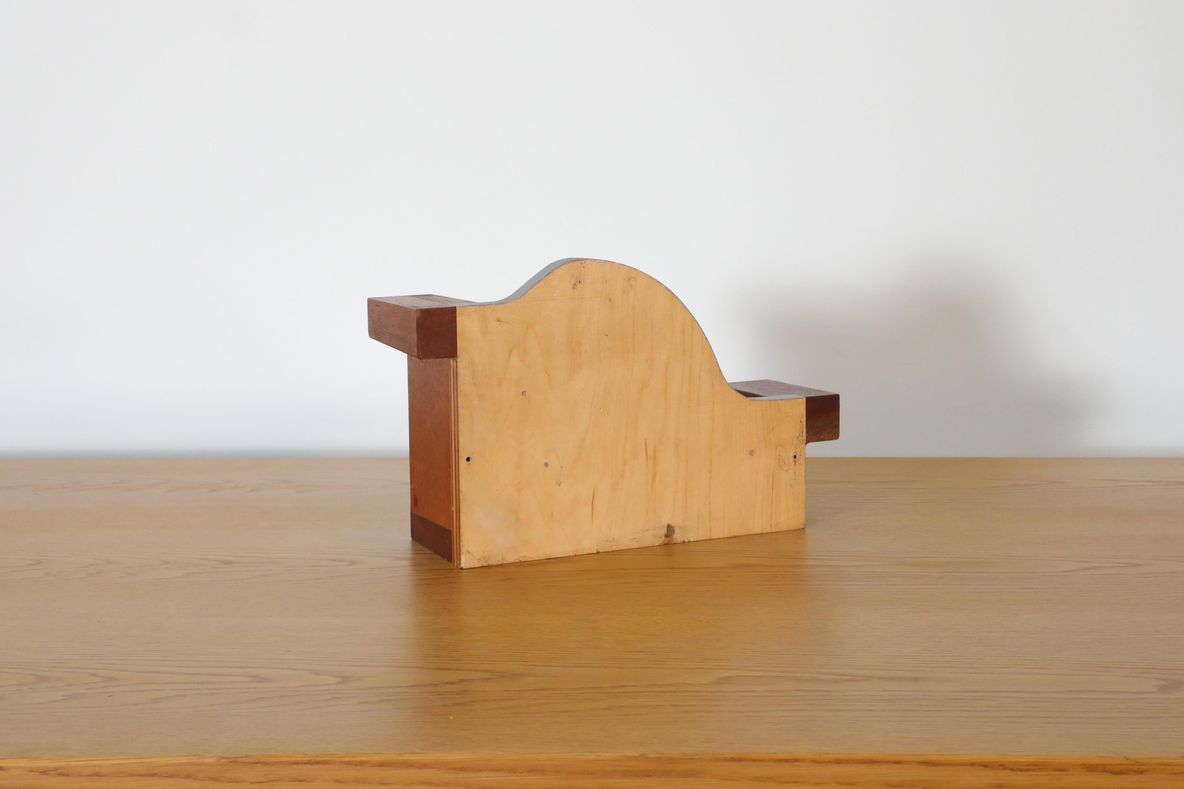 Molde o Escultura o Estantería de Madera de Avión de Época finales del siglo XX