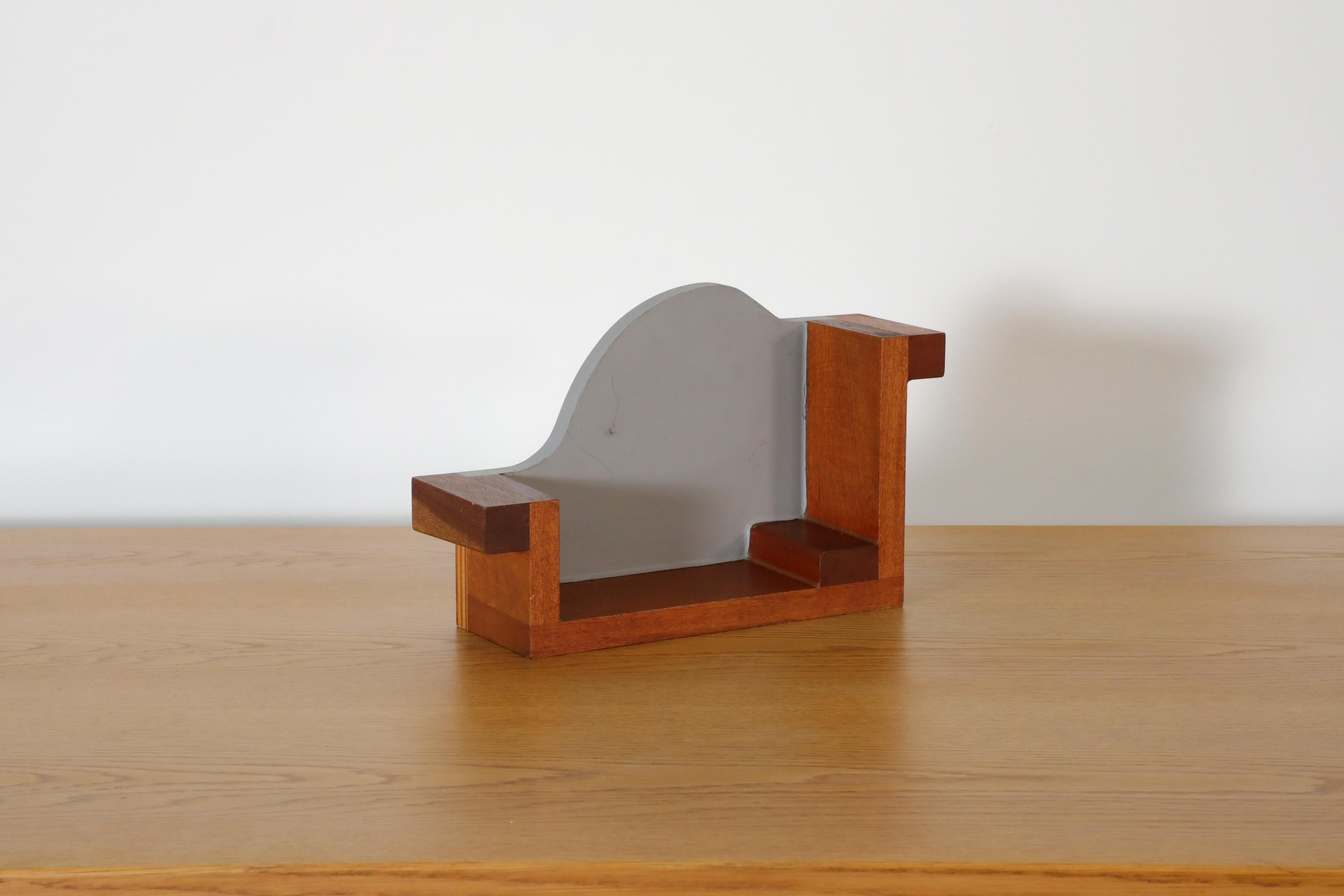 Molde o Escultura o Estantería de Madera de Avión de Época 1