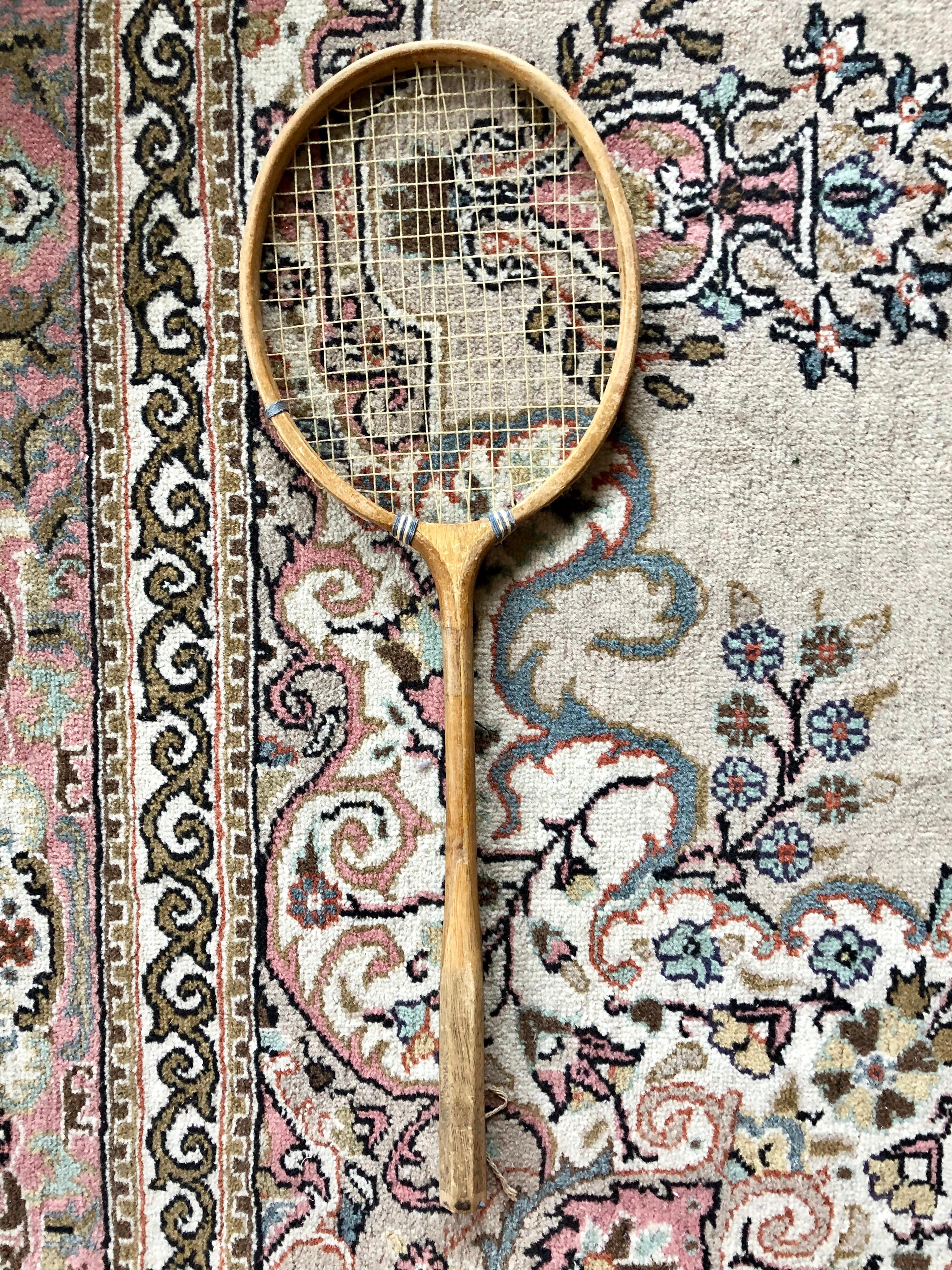 vintage badminton racket