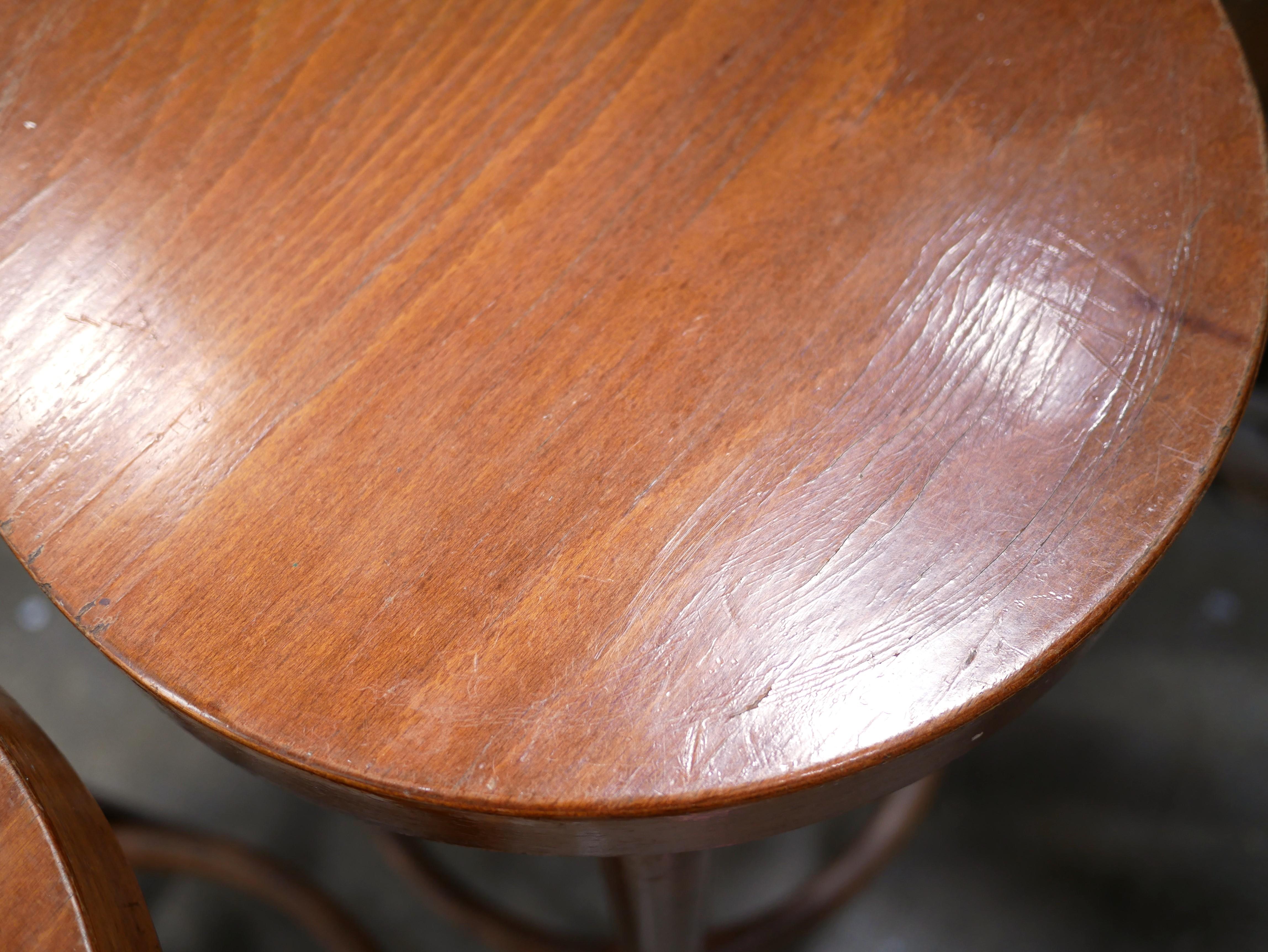 Vintage wooden bar stool by Baumann editions 7