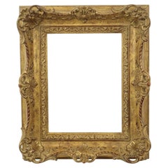 Vintage Wooden Baroque Rococo Style Frame Classic Gold 35x29cm