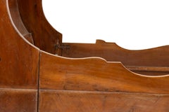 Vintage Wooden Bed Italian Manufacture, Early 20th Century