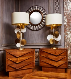 Vintage Wooden Bedside Tables