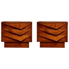 Vintage Wooden Bedside Tables