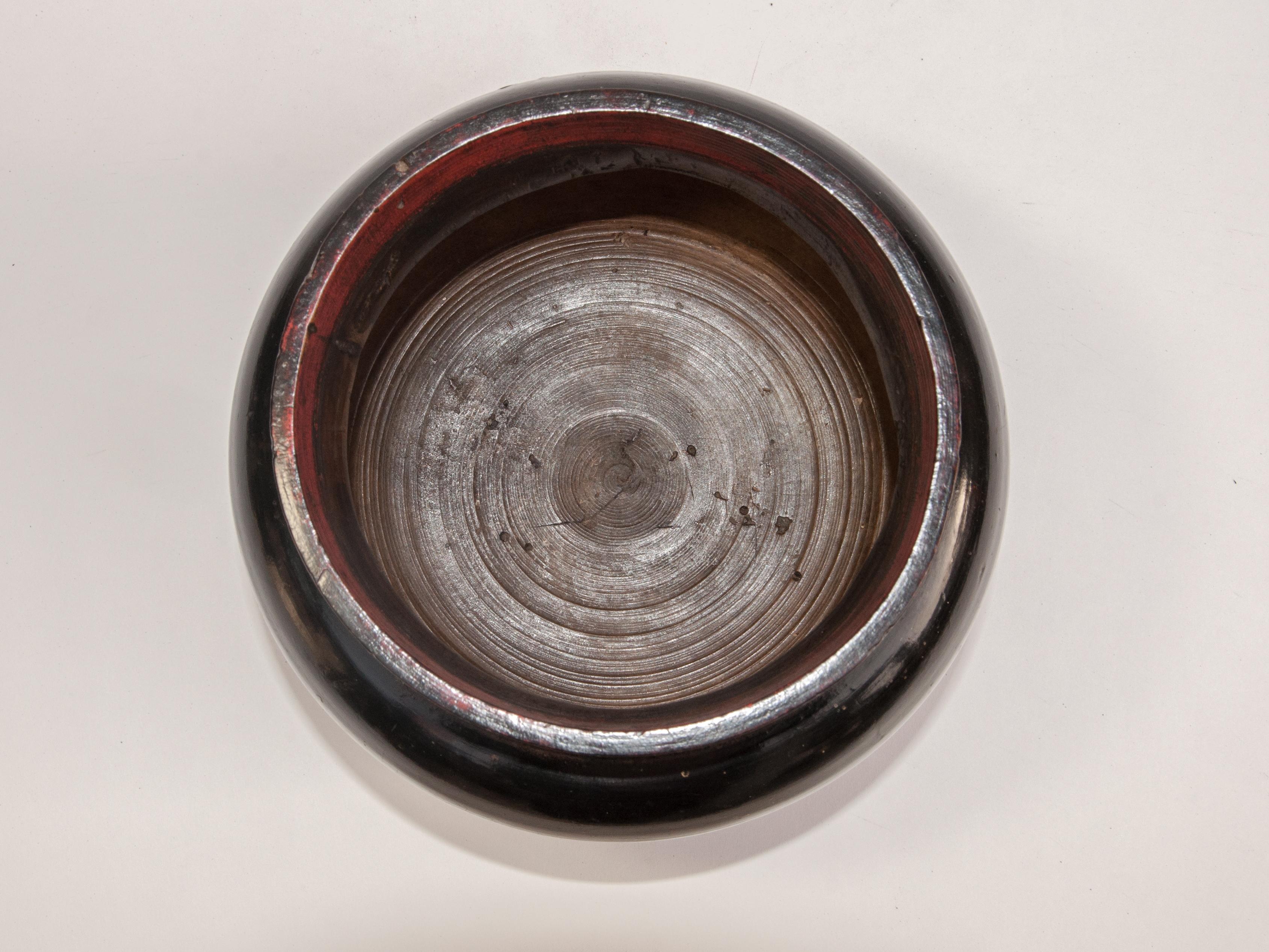 Vintage Wooden Beer Pot from Bhutan, Mid-20th Century 5